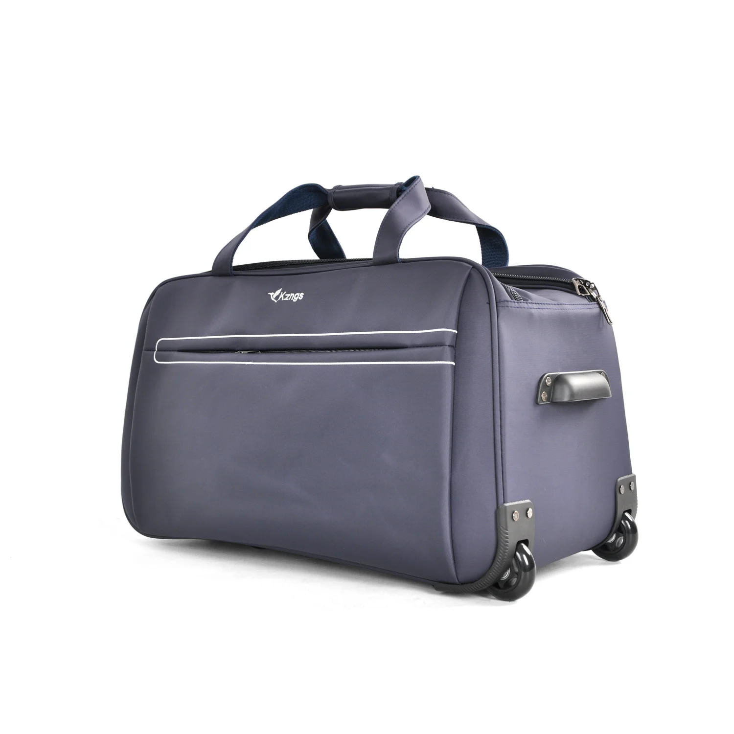 KZNGS 3PCS Luxury Trolley Travel Bags – Durable 2-Wheel Luggage Set