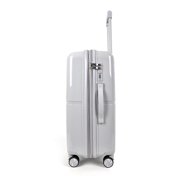 3PCS PP Carry-On Luggage Set – TSA Lock, Silent 4-Wheel Spinner (20/24/28)