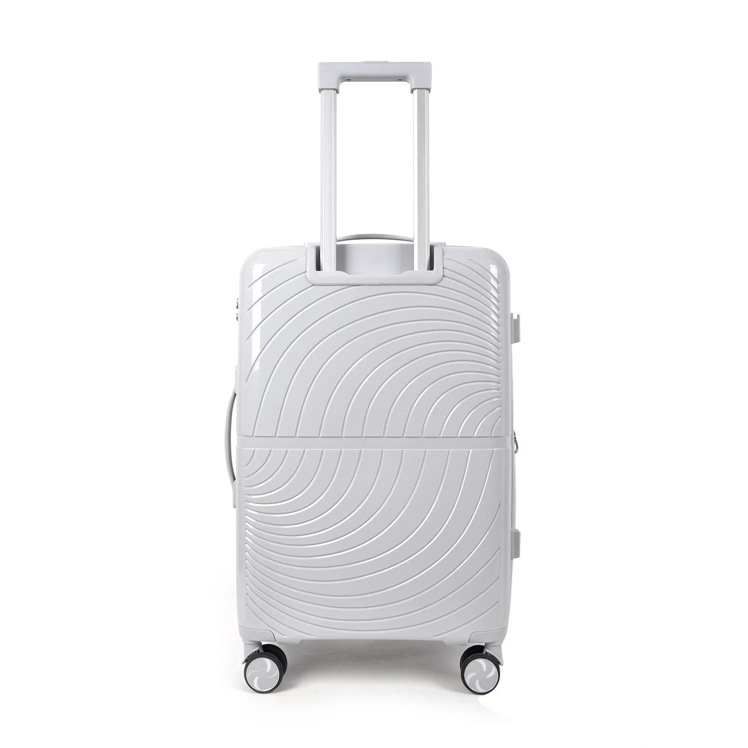 3PCS PP Carry-On Luggage Set – TSA Lock, Silent 4-Wheel Spinner (20/24/28)