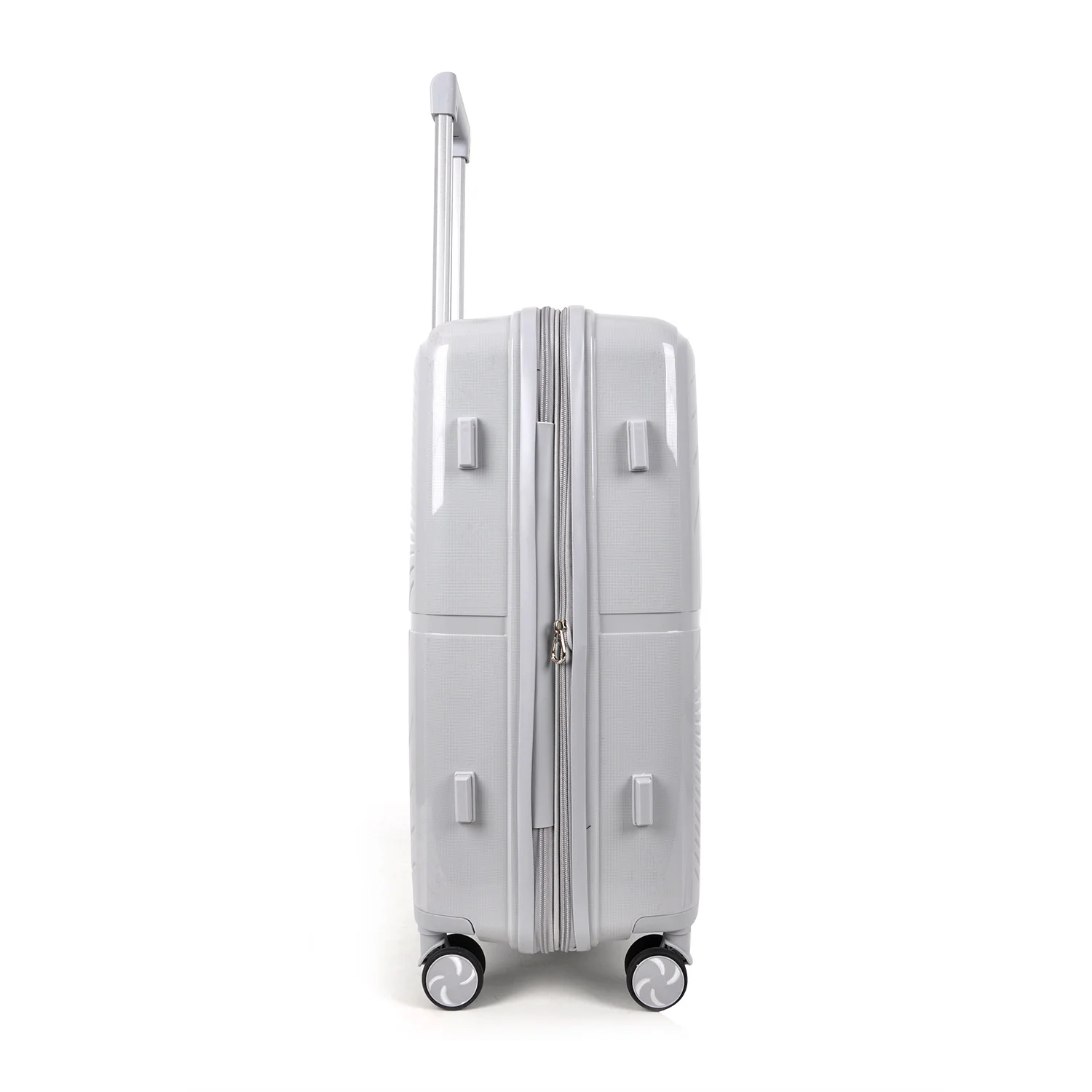 3PCS PP Carry-On Luggage Set – TSA Lock, Silent 4-Wheel Spinner (20/24/28)