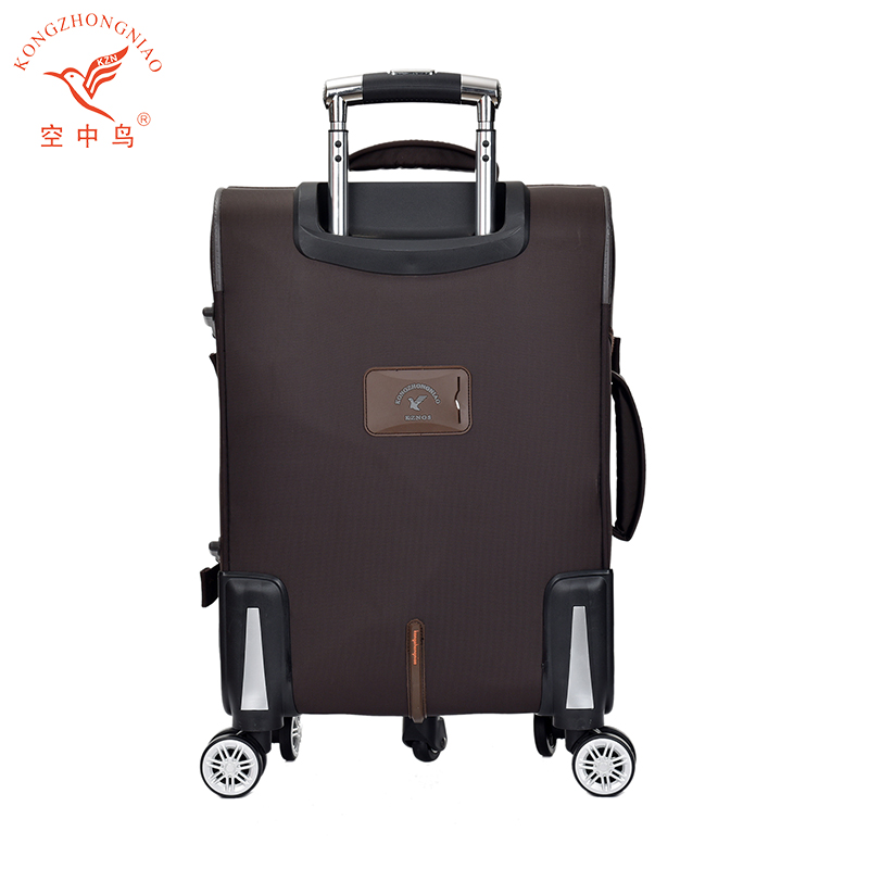 KZNGS KINGS 4-Piece Rolling Luggage Set – Durable Fabric Travel Bags