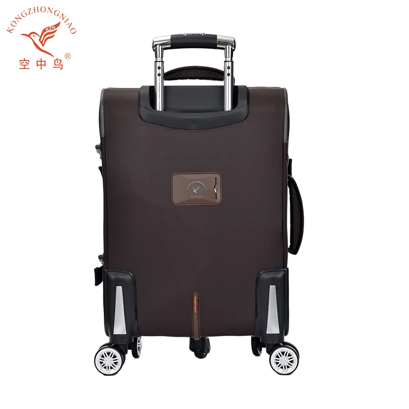 KZNGS KINGS 4-Piece Rolling Luggage Set – Durable Fabric Travel Bags