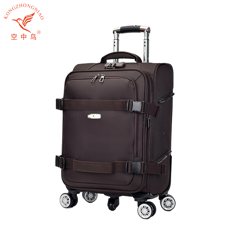 KZNGS KINGS 4-Piece Rolling Luggage Set – Durable Fabric Travel Bags