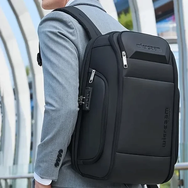 Wiersoon WY68056 Waterproof Anti-Theft Laptop Backpack