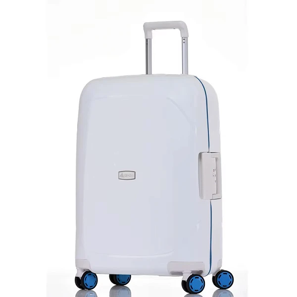 Premium PP Hard Shell Spinner Suitcase – Anti-Scraping Travel Trolley Case