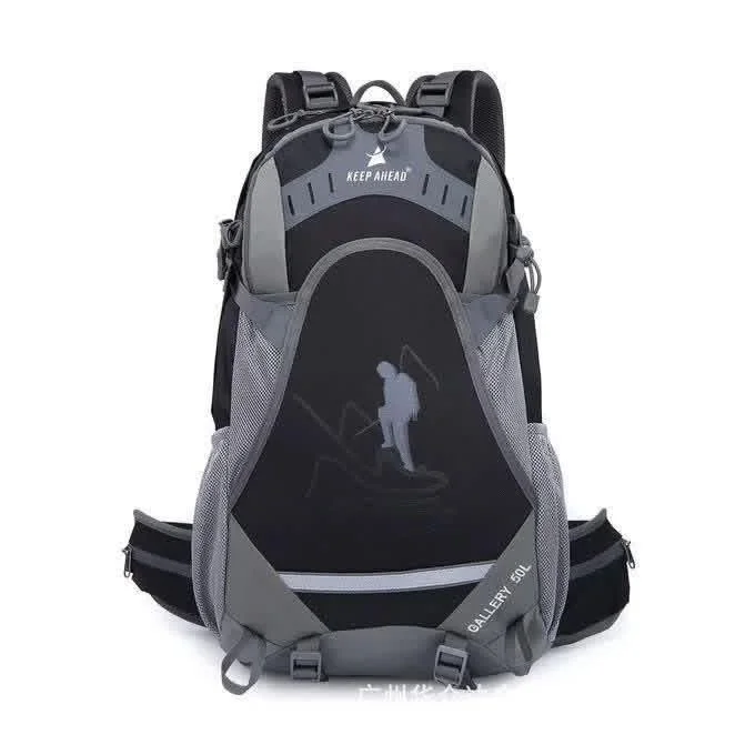 Keep AHEAD Hiking Backpack – Large Capacity Camping & Travel Bag for Men