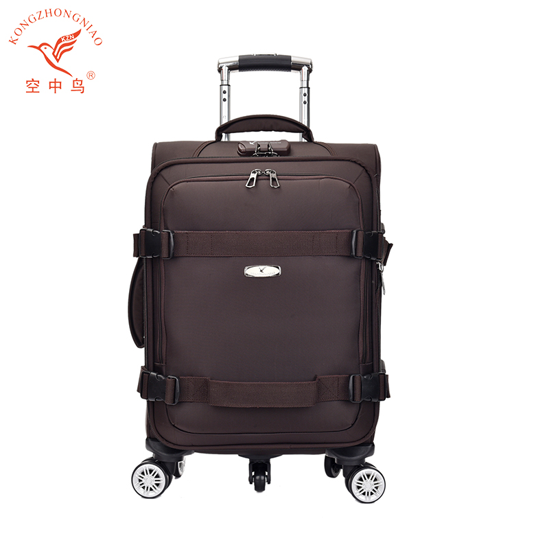 KZNGS KINGS 4-Piece Rolling Luggage Set – Durable Fabric Travel Bags